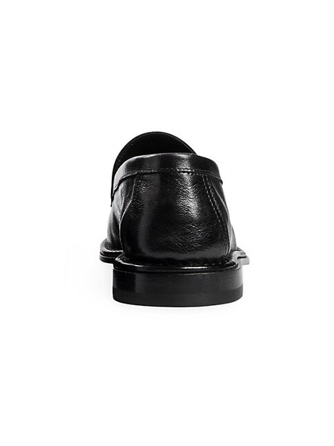 PIERRE HARDY NOTO LEATHER LOAFERS