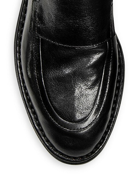 PIERRE HARDY NOTO LEATHER LOAFERS