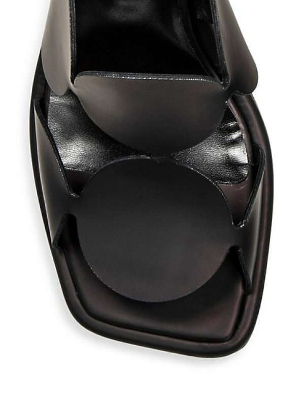 PIERRE HARDY BULLES 80MM LEATHER SANDALS