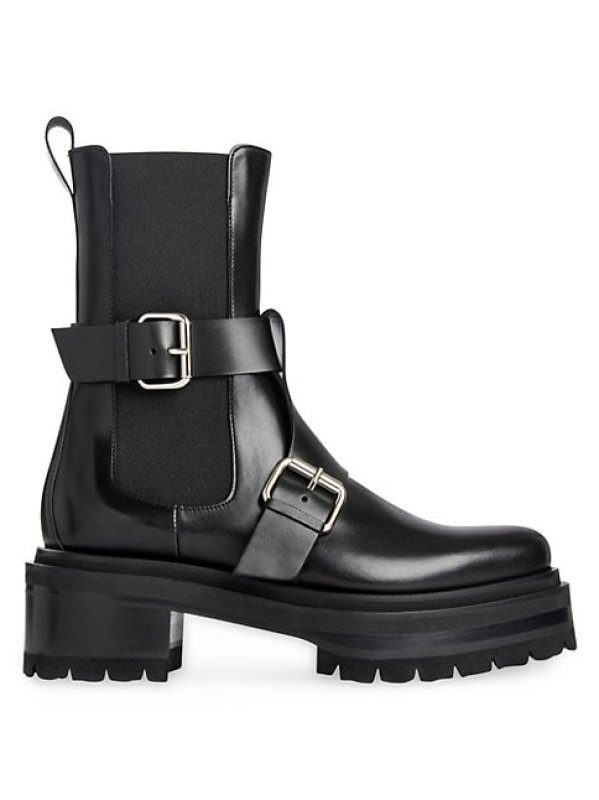PIERRE HARDY CHARLY 75MM LEATHER PLATFORM BOOTS