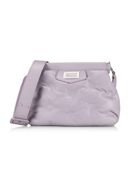 MAISON MARGIELA SMALL GLAM SLAM CLASSIQUE LEATHER SHOULDER BAG