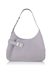 FERRAGAMO ARCH LEATHER SHOULDER BAG