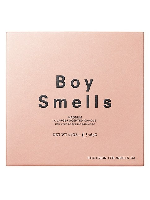 BOY SMELLS ASH MAGNUM CANDLE