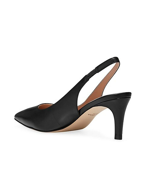 COLE HAAN VANDAM 65MM LEATHER SLINGBACK PUMPS