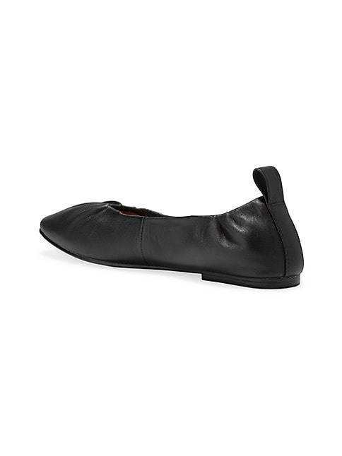 COLE HAAN LEATHER BALLET FLATS