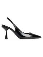 PIERRE HARDY SCUBA 90MM PATENT LEATHER SLINGBACK PUMPS