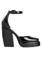 PIERRE HARDY SEAN 120MM PLATFORM LEATHER PUMPS - BLACK