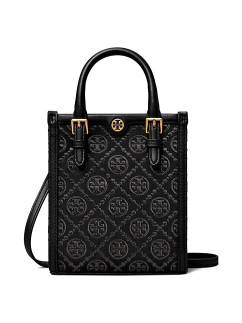 TORY BURCH MONOGRAM MINI TOTE BAG