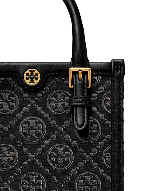 TORY BURCH MONOGRAM MINI TOTE BAG