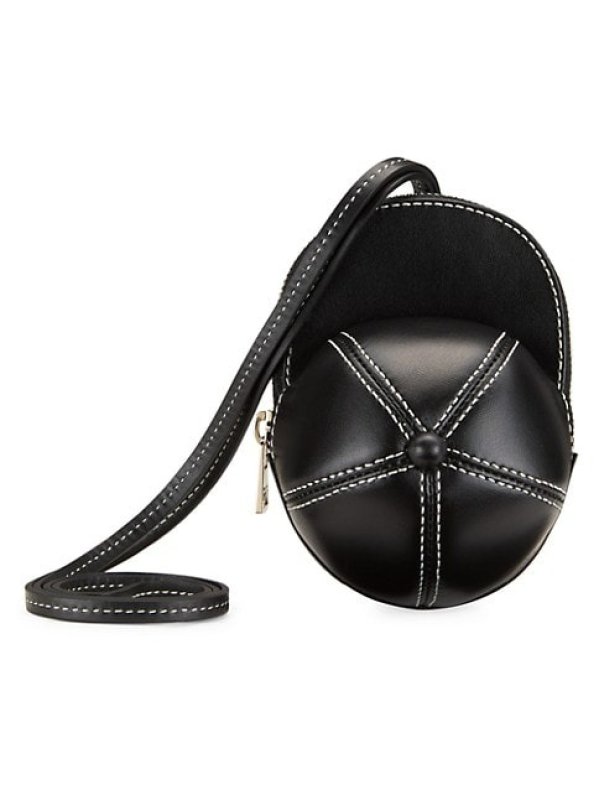 JW ANDERSON NANO CAP LEATHER CROSSBODY BAG