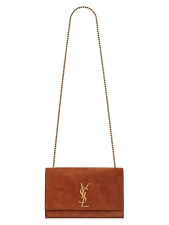 SAINT LAURENT KATE MEDIUM CROSSBODY BAG IN SUEDE