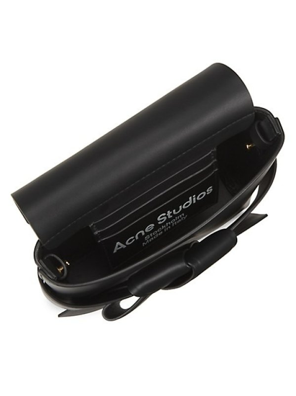 ACNE STUDIOS MUSUBI LEATHER CROSSBODY WALLET