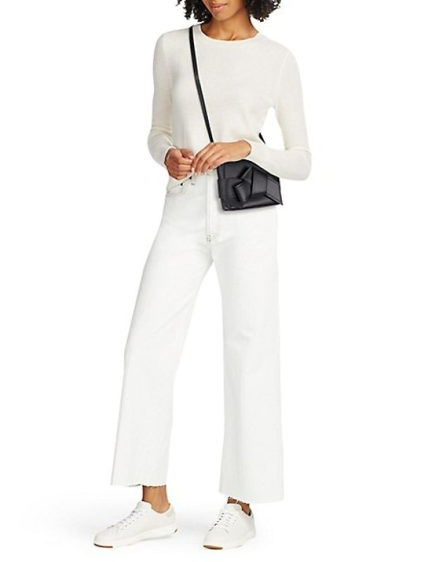 ACNE STUDIOS MUSUBI LEATHER CROSSBODY WALLET