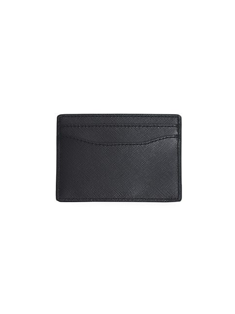 MARC JACOBS THE J MARC LEATHER CARD CASE