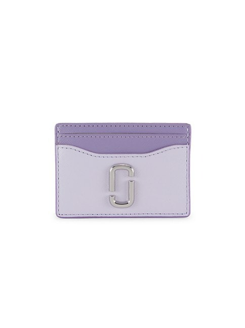 MARC JACOBS COATED LEATHER CARD CASE