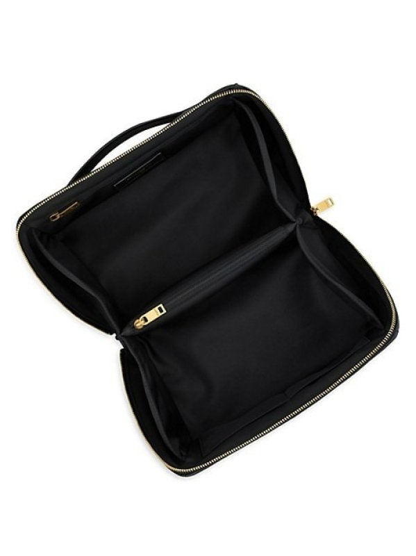 SAINT LAURENT GABY VANITY CASE IN QUILTED LAMBSKIN