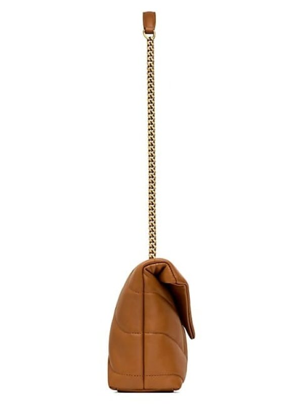 SAINT LAURENT PUFFER TOY BAG IN QUILTED LAMBSKIN