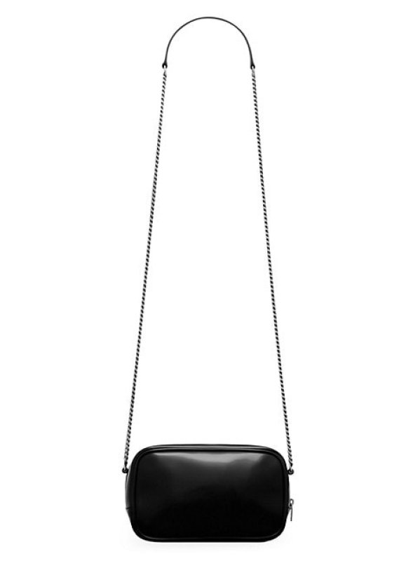 SAINT LAURENT LOU MINI BAG IN SHINY LEATHER