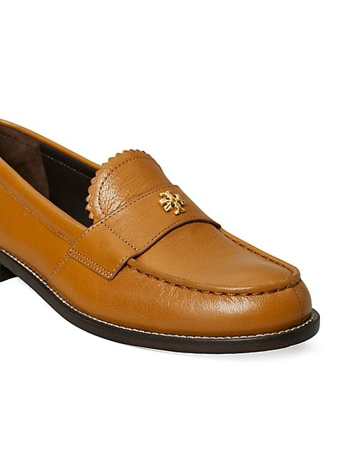 TORY BURCH PERRY LEATHER LOAFERS