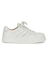 CHLOE LAUREN LEATHER LOW-TOP SNEAKERS