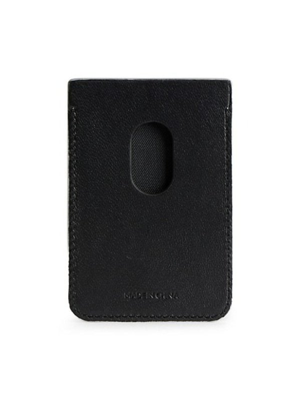 BALENCIAGA CASH MAGNET CARD HOLDER GLITTER MATERIAL