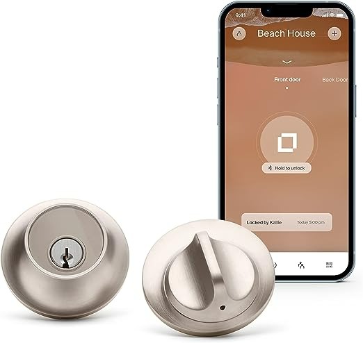 LEVEL LOCK SMART LOCK TOUCH EDITION - SATIN NICKEL