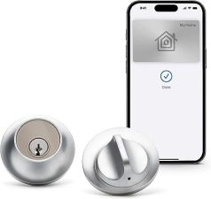 LEVEL LOCK+ SMART LOCK WITH APPLE HOME KEYS - SATIN CHROME