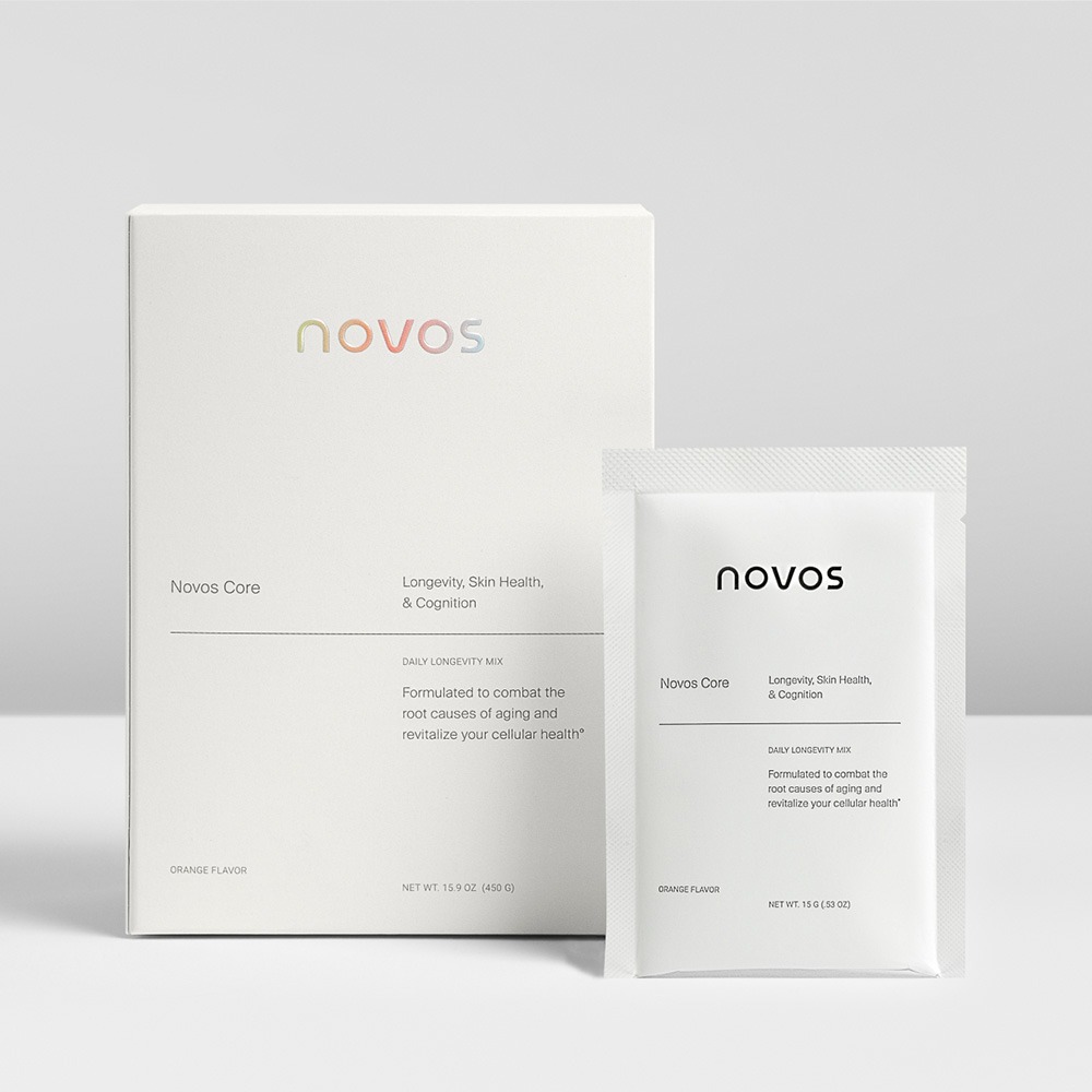 NOVOS CORE SLOW DOWN YOUR PACE OF AGING BREAKTHROUGH LONGEVITY FORMULATION - UNFLAVORED