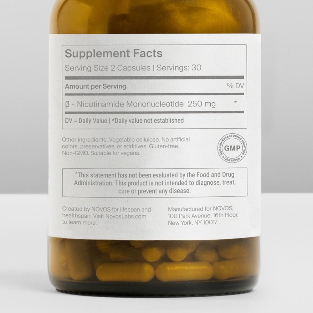 NOVOS BOOST BOOSTS LONGEVITY THROUGH NAD+