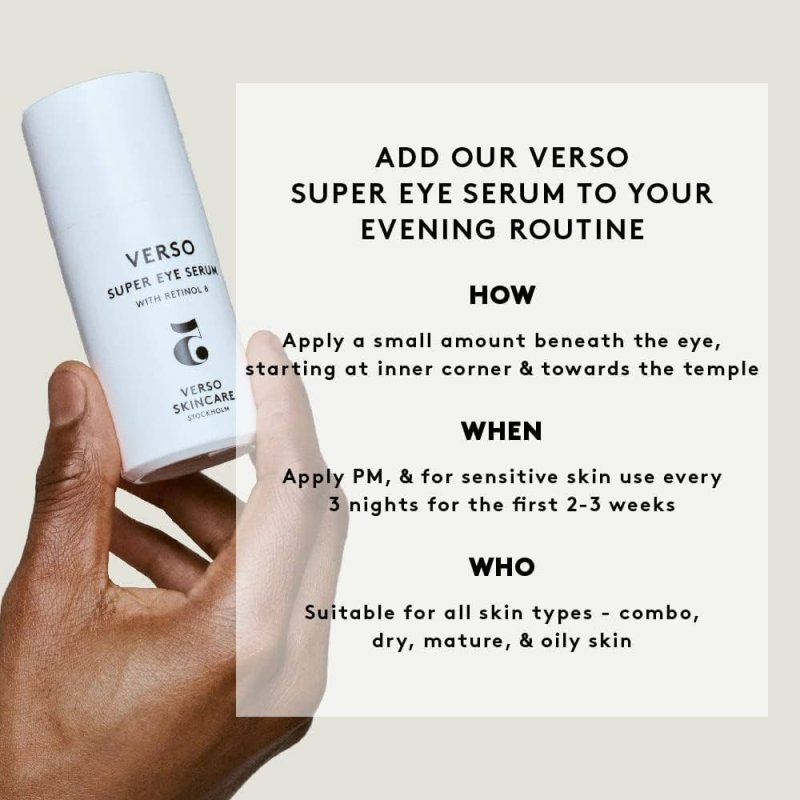VERSO N°5 SUPER EYE SERUM - 15 ML