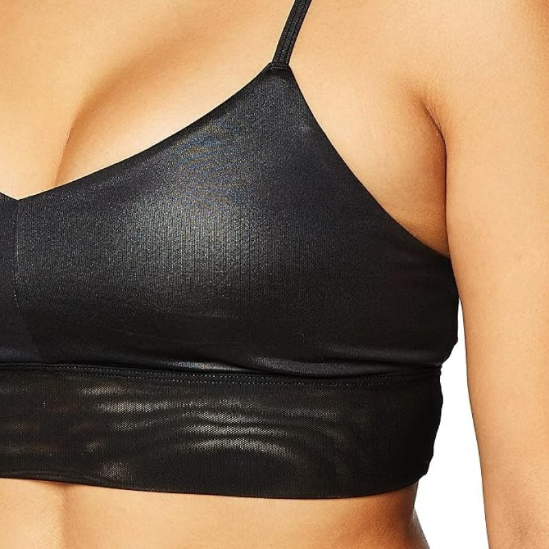 ALO YOGA WOMEN'S LAVISH BRA -  BLACK