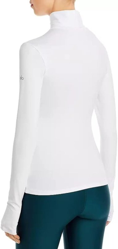 ALO YOGA WOMEN'S ALOSOFT REFINE TURTLENECK T-SHIRT
