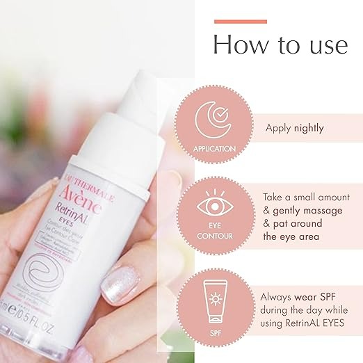EAU THERMALE AVENE - RETRINAL EYES - RETINALDEHYDE & HYALURONIC ACID - 0.5 FL OZ