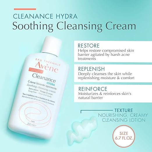 EAU THERMALE AVENE CLEANANCE HYDRA SOOTHING CREAM - 1.3 OZ