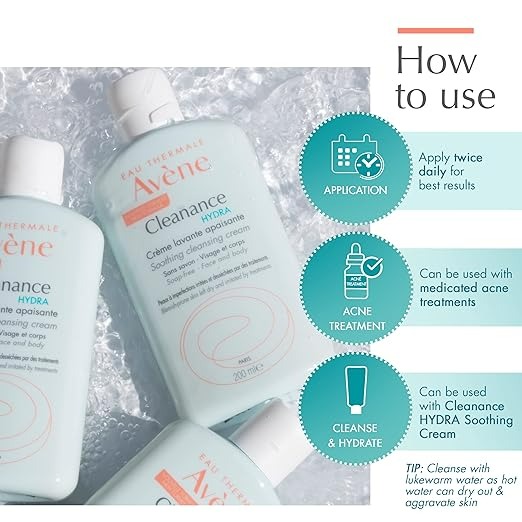 EAU THERMALE AVENE CLEANANCE HYDRA SOOTHING CREAM - 1.3 OZ