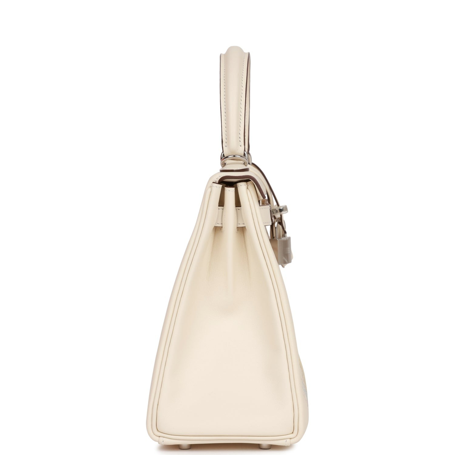 HERMES KELLY RETOURNE 25 IN & OUT NATA SWIFT PALLADIUM HARDWARE