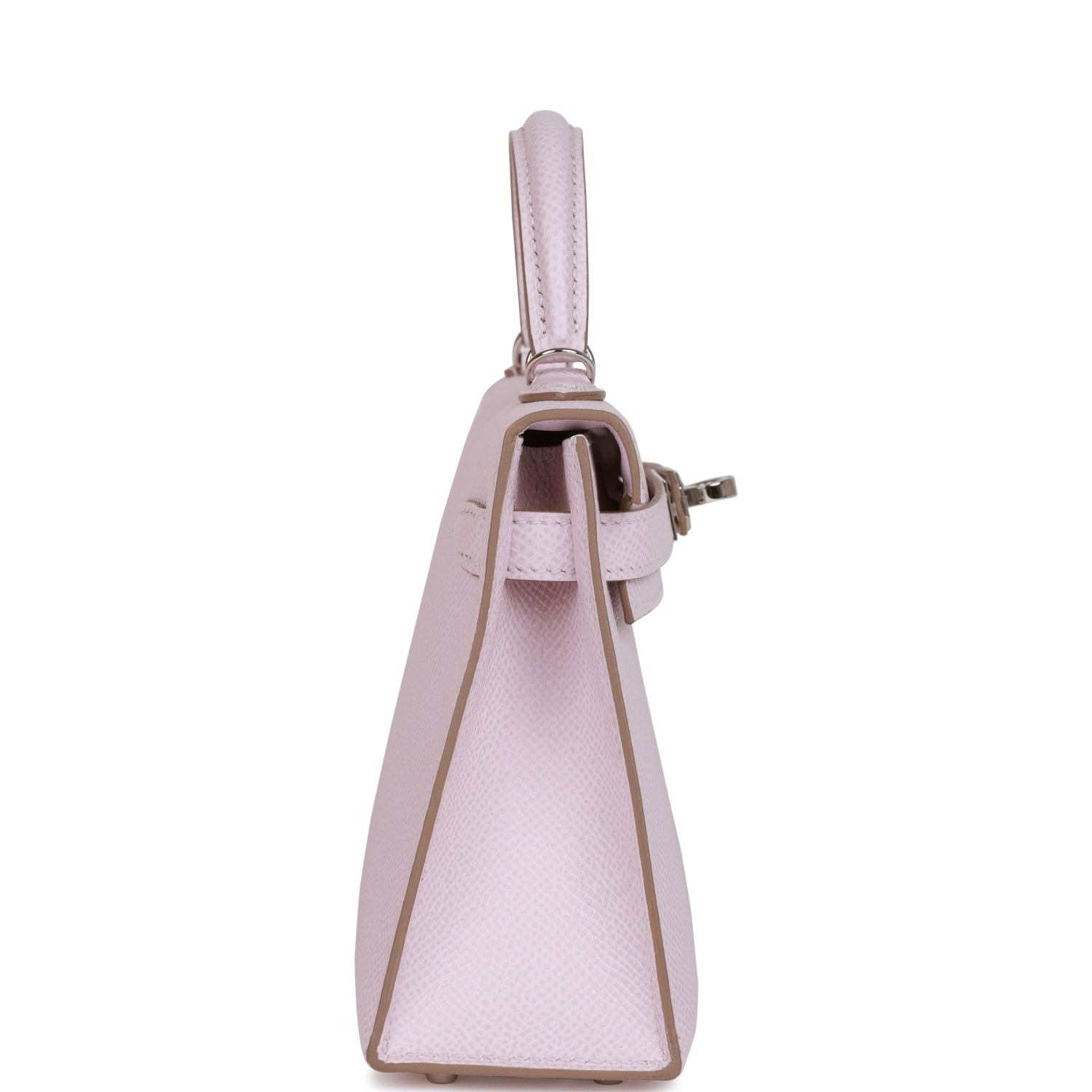 HERMES KELLY SELLIER 20 MAUVE PALE EPSOM PALLADIUM HARDWARE