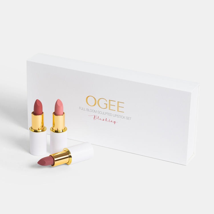 OGEE FULL BLOOM SCULPTED LIPSTICK SETS