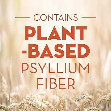 METAMUCIL FIBER 4-IN-1 PSYLLIUM FIBER SUPPLEMENT POWDER WITH REAL SUGAR - 55 OZ