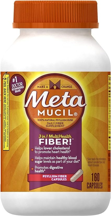 METAMUCIL DAILY FIBER SUPPLEMENT - 160 KAPSUL