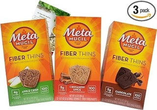 METAMUCIL FIBER THINS VARIETY PACK - 3'LU PAKET