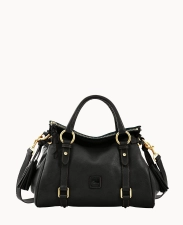 DOONEY & BOURKE FLORENTINE SATCHEL - BLACK