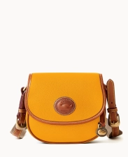 DOONEY & BOURKE ALL WEATHER LEATHER 3.0 SADDLE CROSSBODY 20 - CHAMOIS