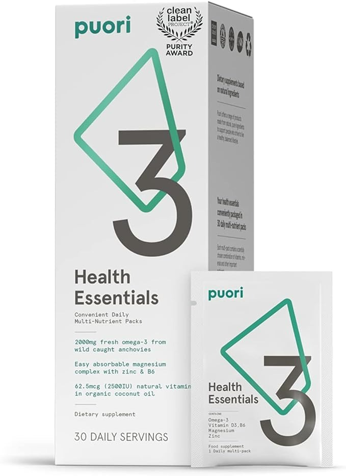 PUORI P3 HEALTH ESSENTIALS - 30 KULLANIMLIK