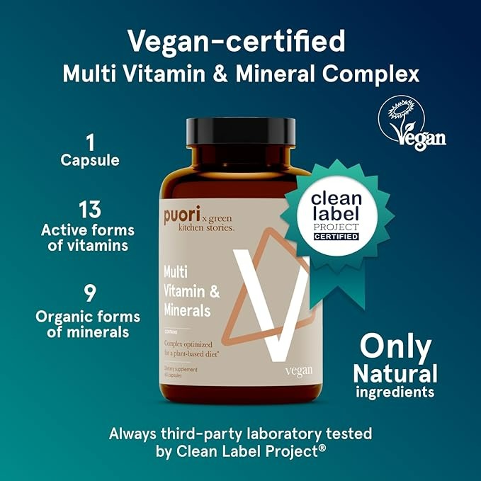 PUORI MULTI-VITAMIN AND MINERAL COMPLEX - 60 KAPSUL
