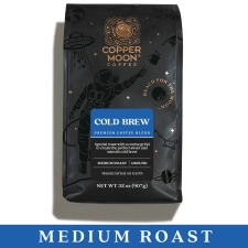 COPPER MOON COLD BREW COARSE GRIND - MEDIUM ROAST - 32 OZ