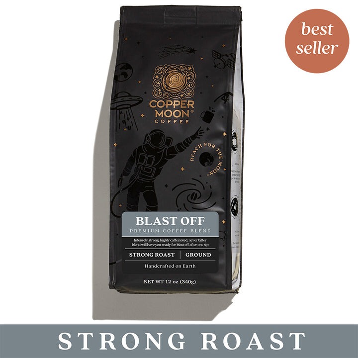 COPPER MOON BLAST OFF - STRONG ROAST - 12 OZ