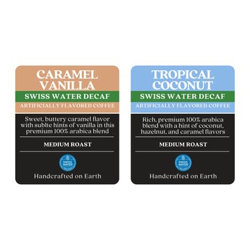 COPPER MOON SWISS WATER DECAF FLAVOR PACK SINGLE CUP - 60 ADET