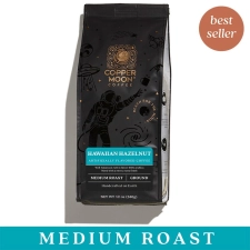 COPPER MOON HAWAIIAN HAZELNUT - MEDIUM ROAST - 12 OZ