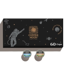 COPPER MOON SWISS WATER DECAF FLAVOR PACK SINGLE CUP - 60 ADET